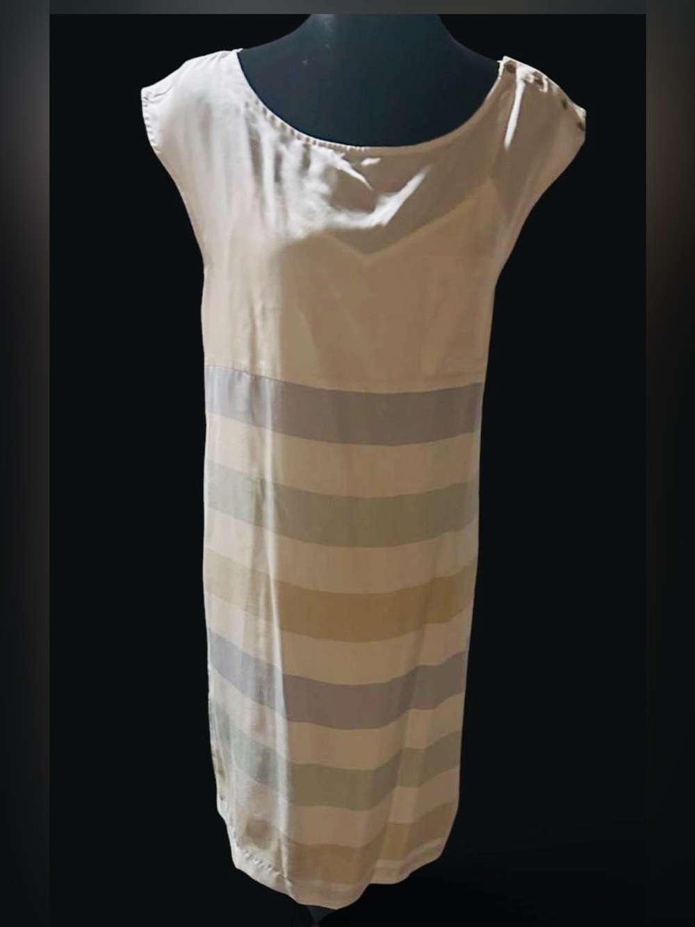Vintage Anthro Odille 100% Silk Dress EUC